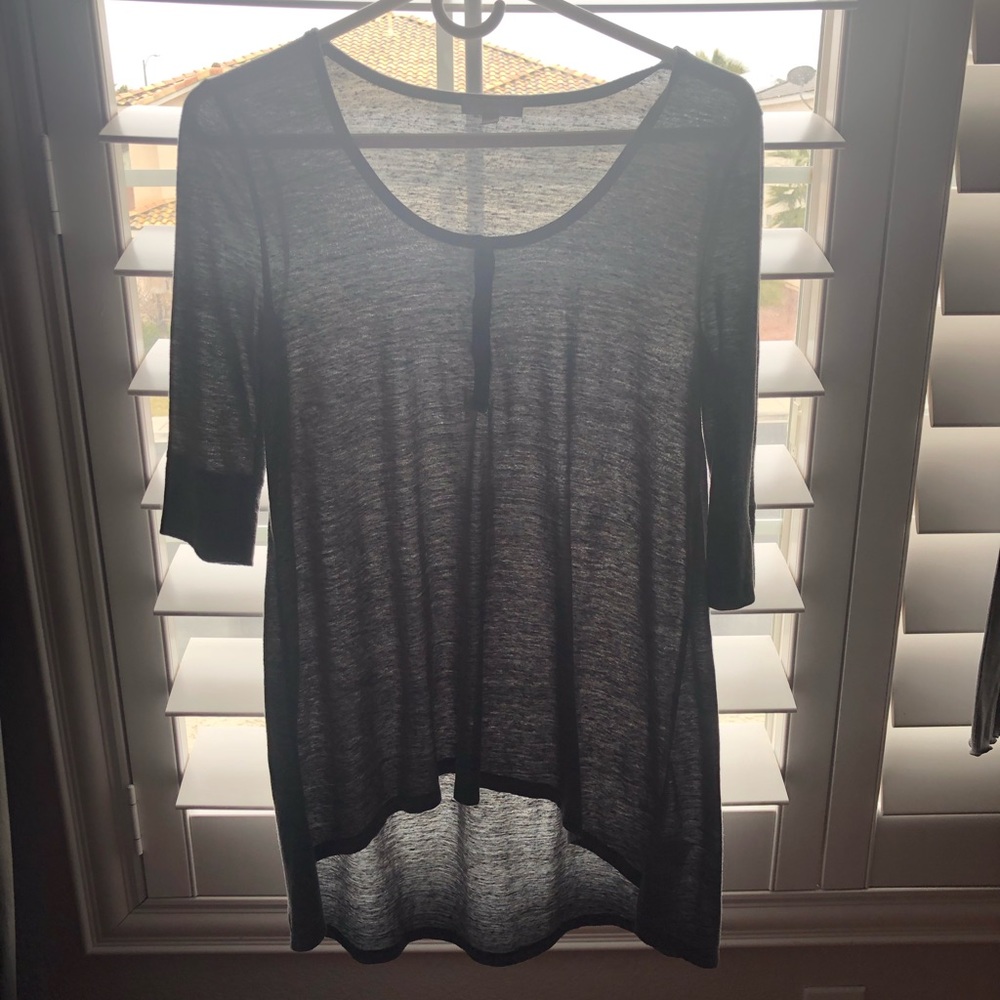 Grey half sleeve shirt